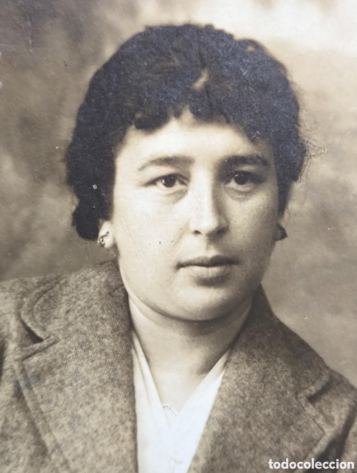 Fotograf&iacute;a antigua: FOTOGRAF&Iacute;A RETRATO DE ESTUDIO DAMA POSTAL FOTOGR&Aacute;FICA FOT&Oacute;GRAFO ISIDRO LAPORTA GANDIA C. 1910