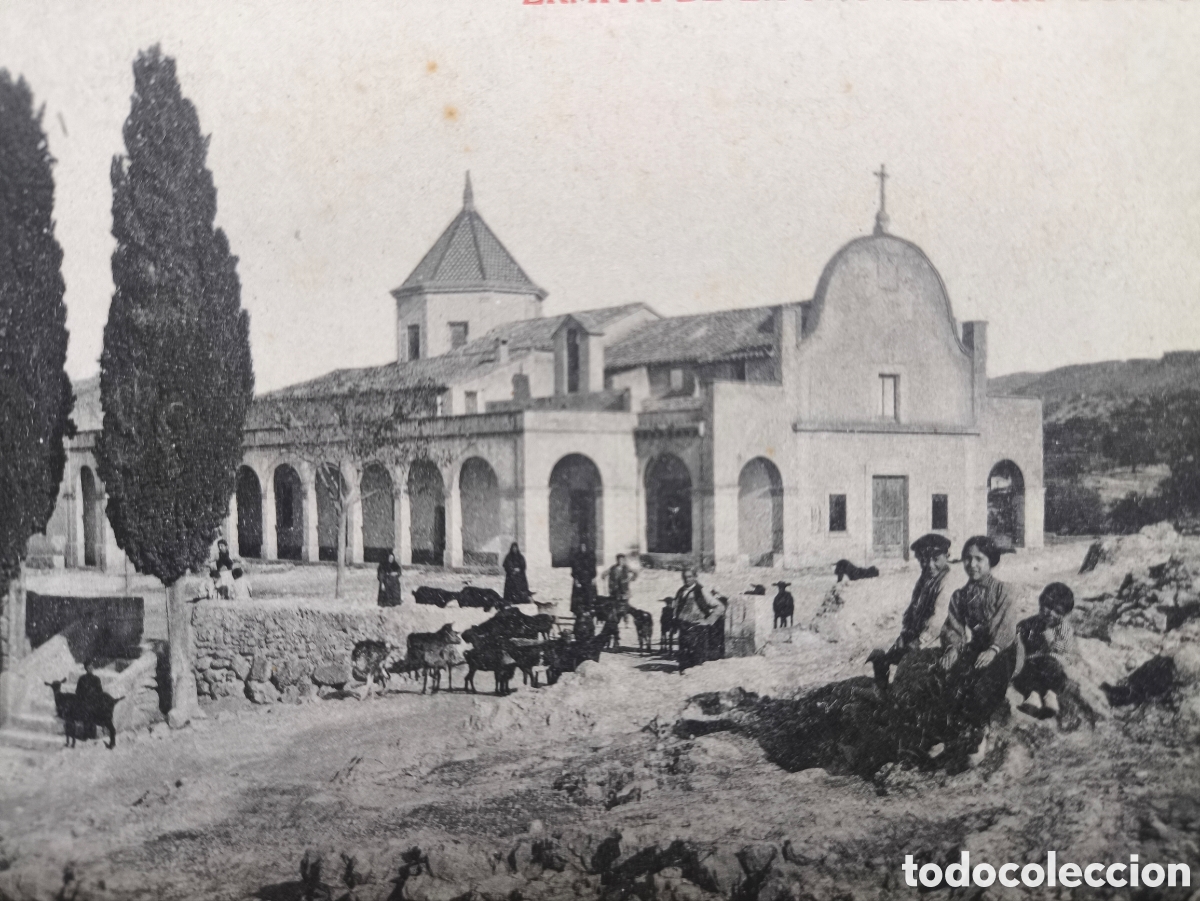 Fotograf&iacute;a antigua: TORTOSA LA PROVID&Egrave;NCIA ERMITA MIG CAM&Iacute; POSTAL FOTOTIPIA TARRAGONA C. 1915