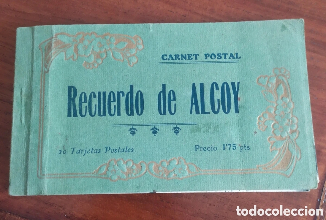 Fotograf&iacute;a antigua: Alcoy libro 20 postales a&ntilde;os 30