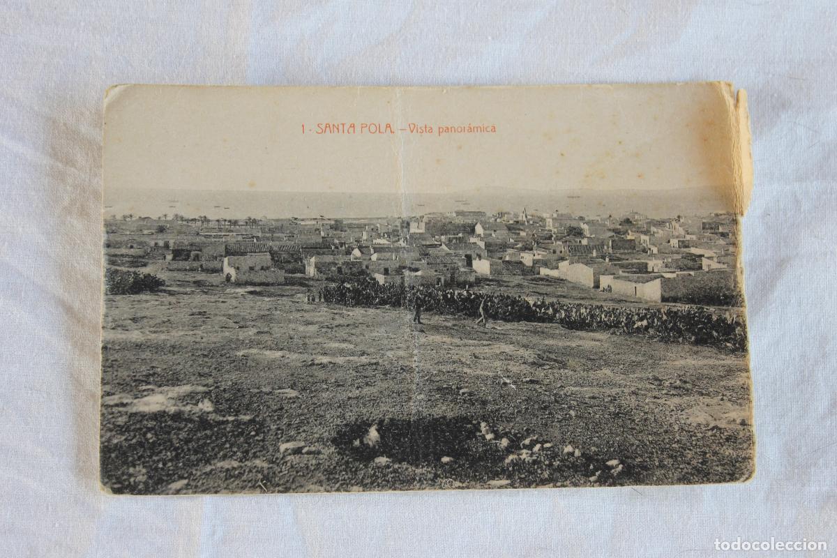 Fotograf&iacute;a antigua: POSTAL SANTA POLA VISTA PANORAMICA EDICION BAUTISTA ALZAMORA