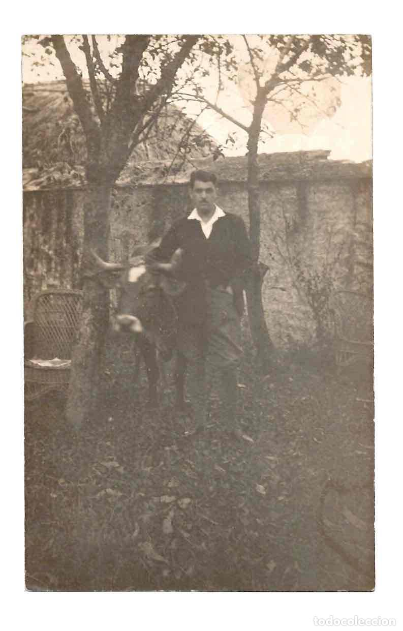 Fotograf&iacute;a antigua: TARJETA POSTAL FOTOGRAFICA RIBADAVIA, ORENSE. A&Ntilde;O 1923