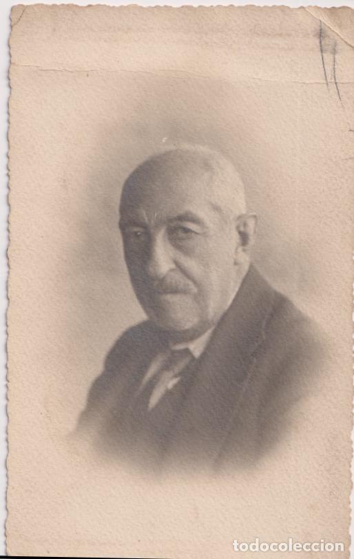 Fotograf&iacute;a antigua: ANTIGUA FOTOGRAFIA DE ESTUDIO, CABALLERO - ESCRITA 1932