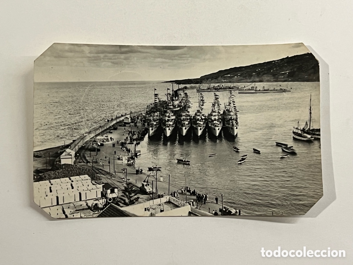 Fotograf&iacute;a antigua: CARTAGENA Y LA REP&Uacute;BLICA.. Fotograf&iacute;a Escuadrilla de destructores. Laboratorio Abellan (h.1937?)
