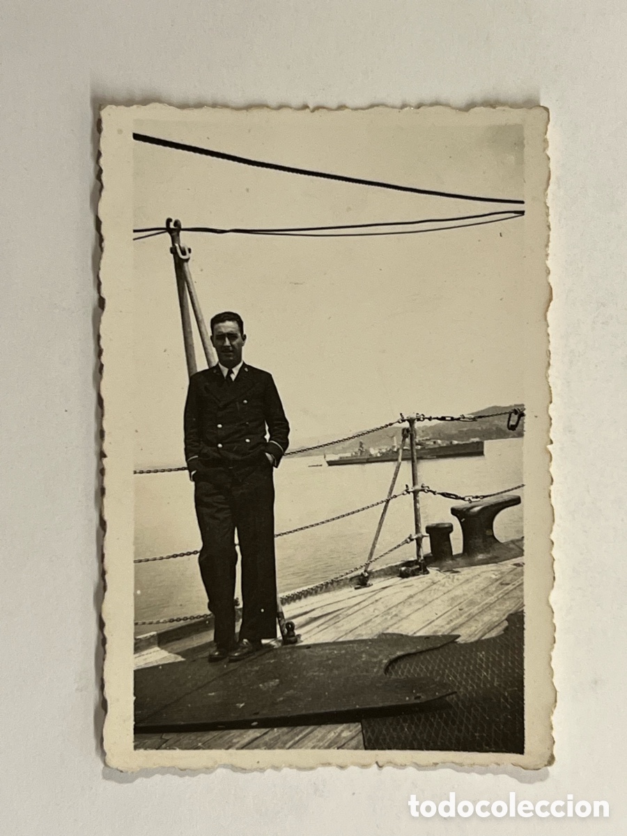 Fotograf&iacute;a antigua: CARTAGENA Y LA REP&Uacute;BLICA.. Fotograf&iacute;a Capit&aacute;n Escuadrilla de destructores. Laboratorio Abellan