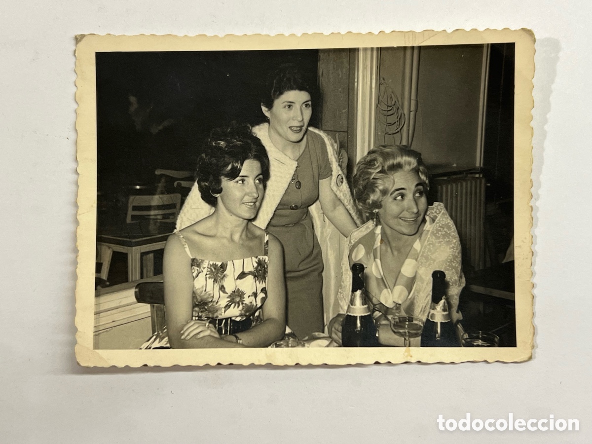 Fotograf&iacute;a antigua: ARANDA DE DUERO (Burgos) MINUTEROS Foto Zapatero.. Celebrando con Champa&ntilde;, d&iacute;as de fiesta (a.1959)