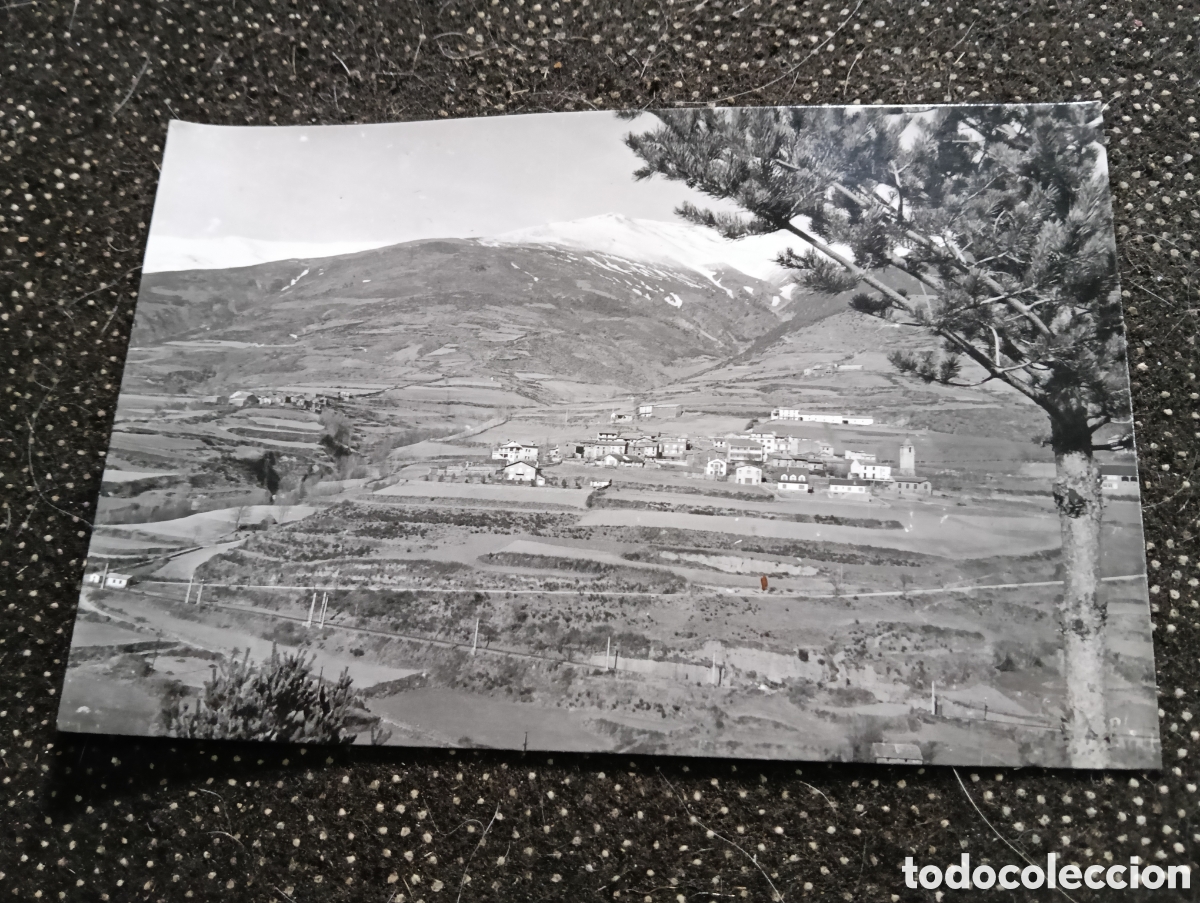 Alte Fotografie: Postal fotogr&aacute;fica de Planolas Gerona, vista general n&deg;15