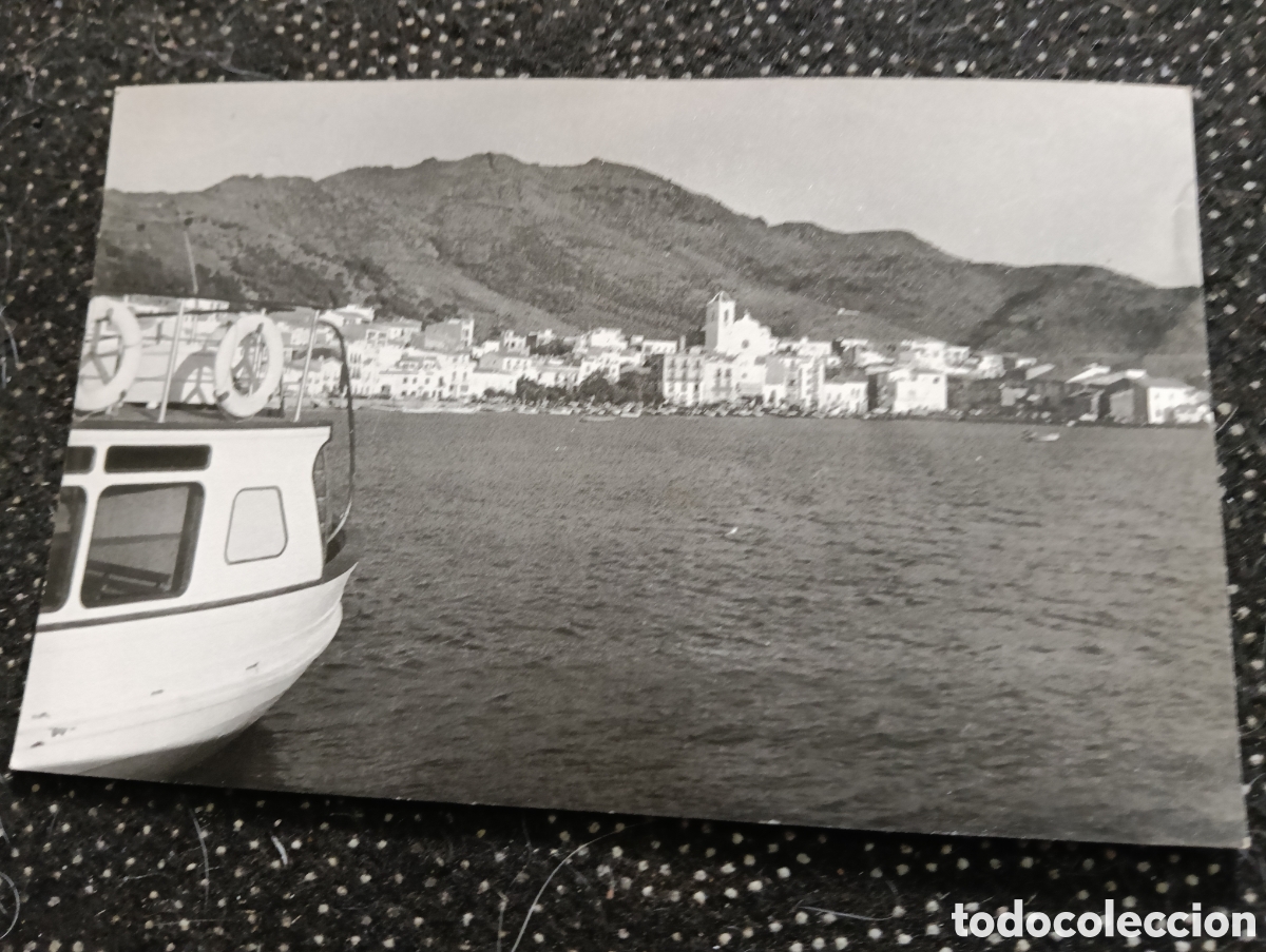 Fotograf&iacute;a antigua: Fotograf&iacute;a de 1940 aprox. De Cadaqu&eacute;s ??, Gerona, playa Bar Boya, tama&ntilde;o postal.