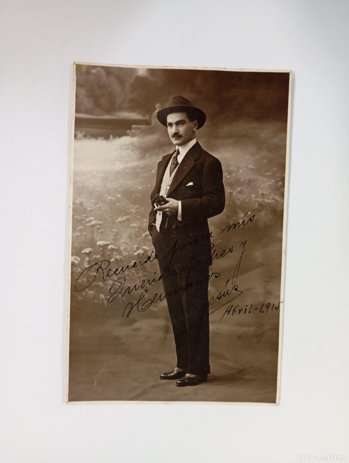 Photographie ancienne: POSTAL ANTIGUA RETRATO 1915. TDKP27Z3