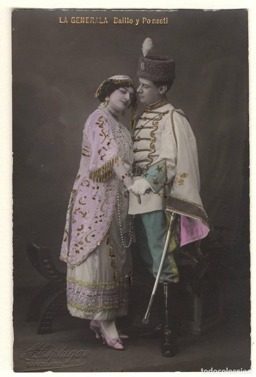 Fotograf&iacute;a antigua: LA GENERALA, BAILLO Y PONSETI, Teatro, foto: Antoni Esplugas.