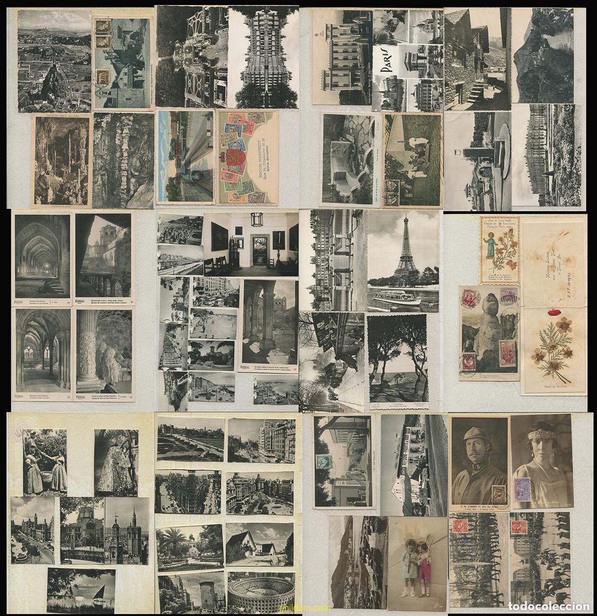 Fotograf&iacute;a antigua: LOTE DE POSTALES ANTIGUAS 200 aprox. UNIDADES