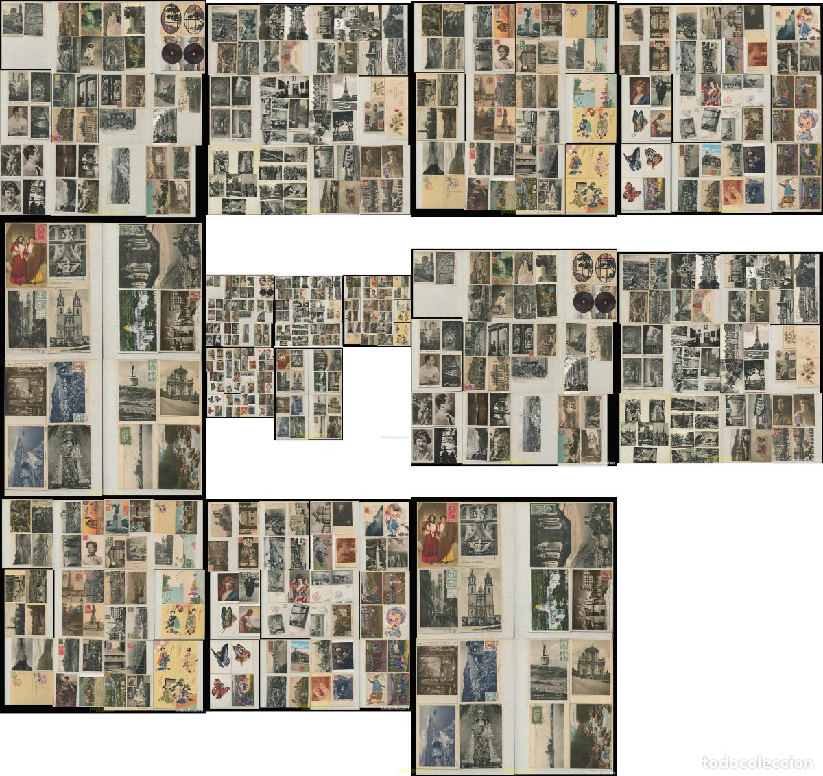 Fotograf&iacute;a antigua: LOTE DE POSTALES ANTIGUAS 200 aprox. UNIDADES