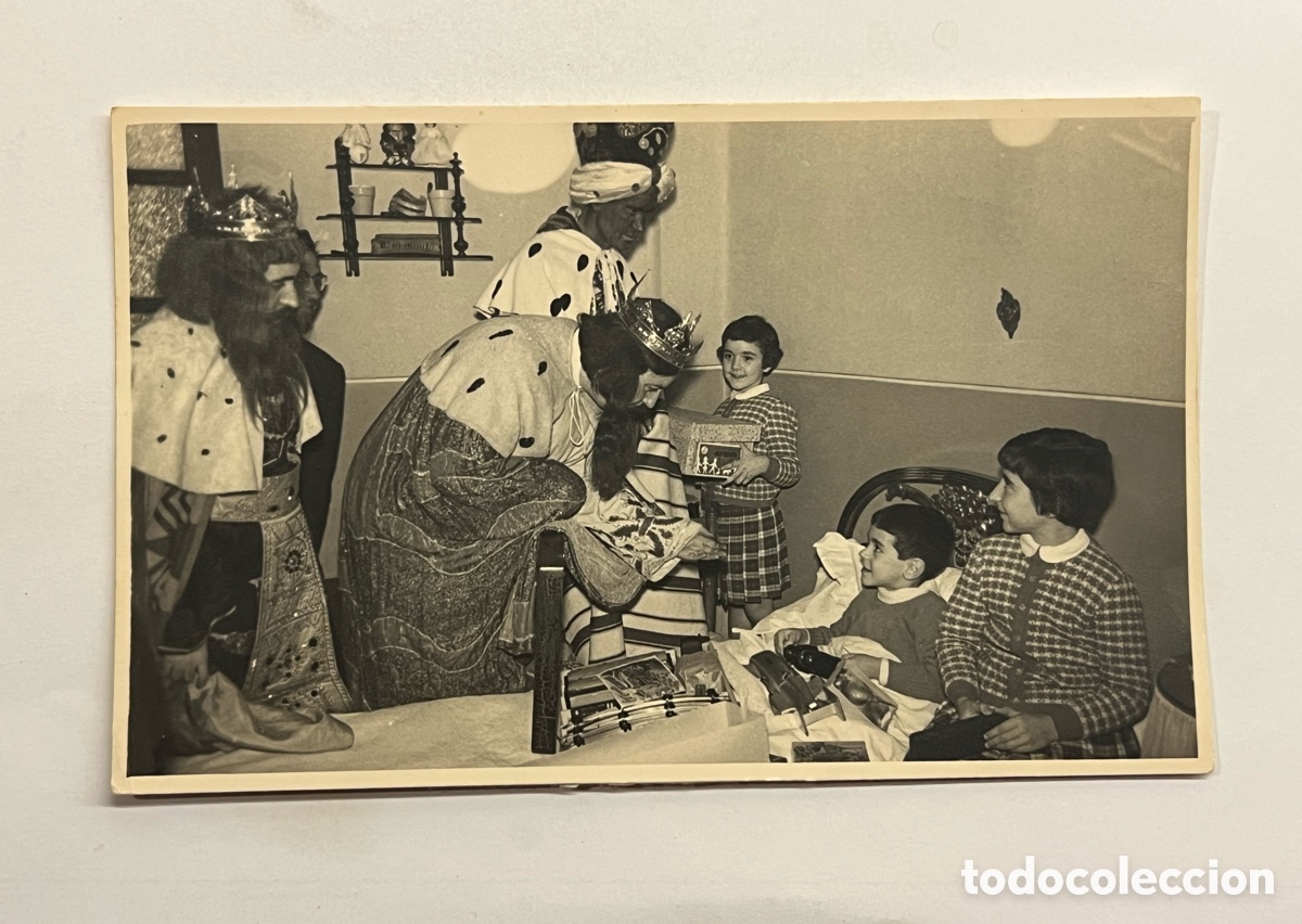 Fotograf&iacute;a antigua: LOS REYES MAGOS DE ORIENTE.. Fotograf&iacute;a Melchor, Gaspar y Baltasar.. Fotograf&iacute;a FINEZAS