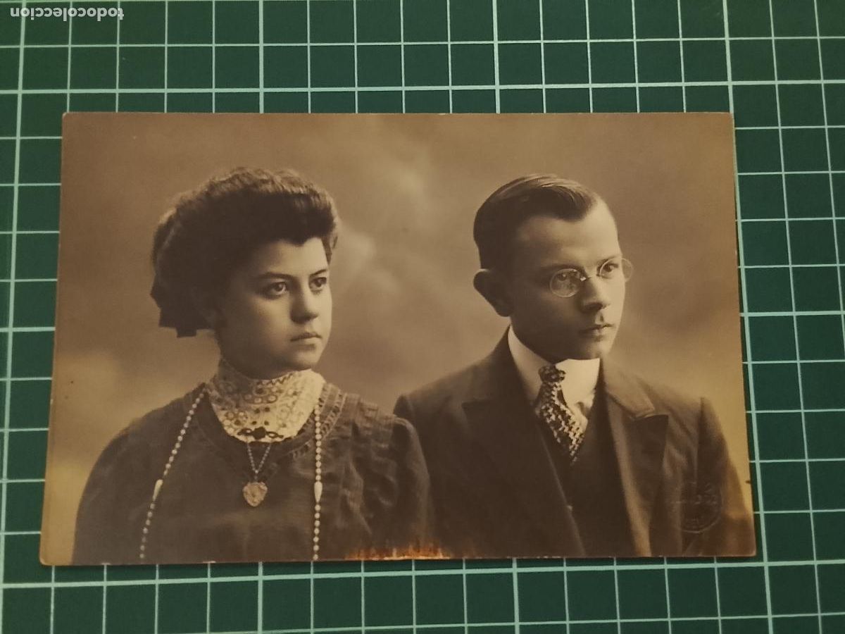 Fotograf&iacute;a antigua: FREDERICH & MARIA VERNIE - FOTOGRAFO AMADEO , BARCELONA - FOTOGRAFIA ANTIGUA -POSTAL-(116.049)