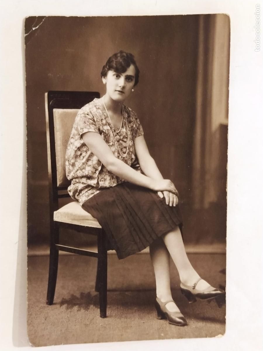 Fotograf&iacute;a antigua: JOSEFA ABARCA - FOTOGRAFIA ANTIGUA - POSTAL -(116.057)