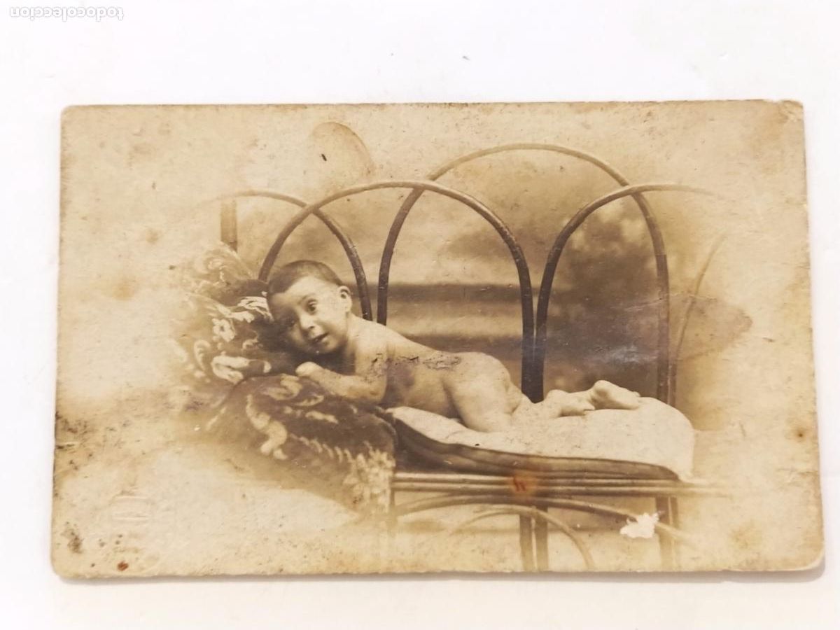 Fotograf&iacute;a antigua: LUIS COMELLAS - BARCELONA A&Ntilde;O 1916 - BEBE - FOTOGRAFIA ANTIGUA - POSTAL -(116.066)