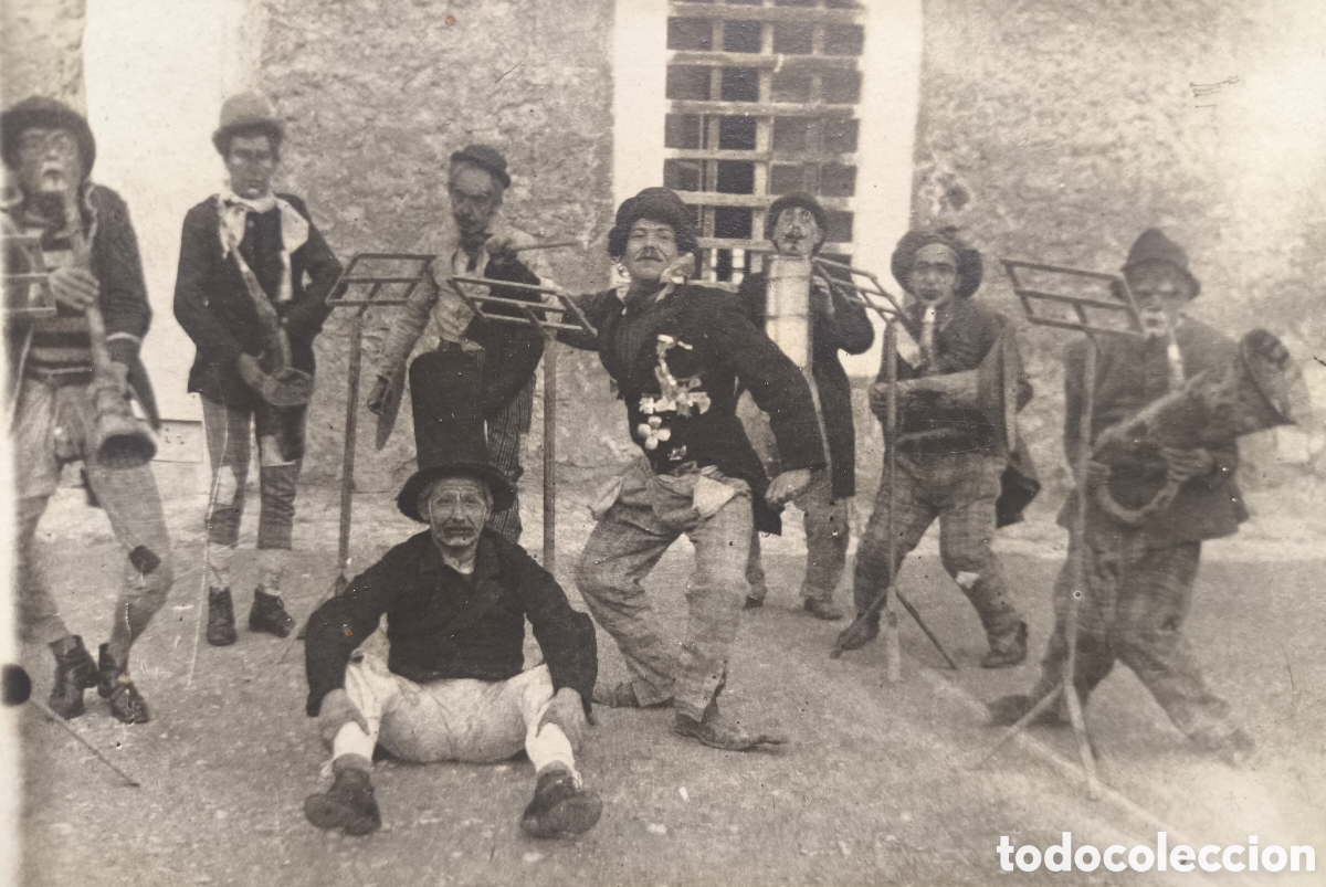 Fotograf&iacute;a antigua: FOTOGRAF&Iacute;A MURGA LOS SIETE FIESTAS PATRONA PUEBLO NUEVO POSTAL FOTOGR&Aacute;FICA C. 1925