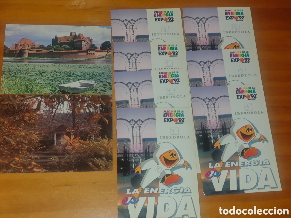 Fotograf&iacute;a antigua: Lote 9 Postales Expo'92 de Sevilla.