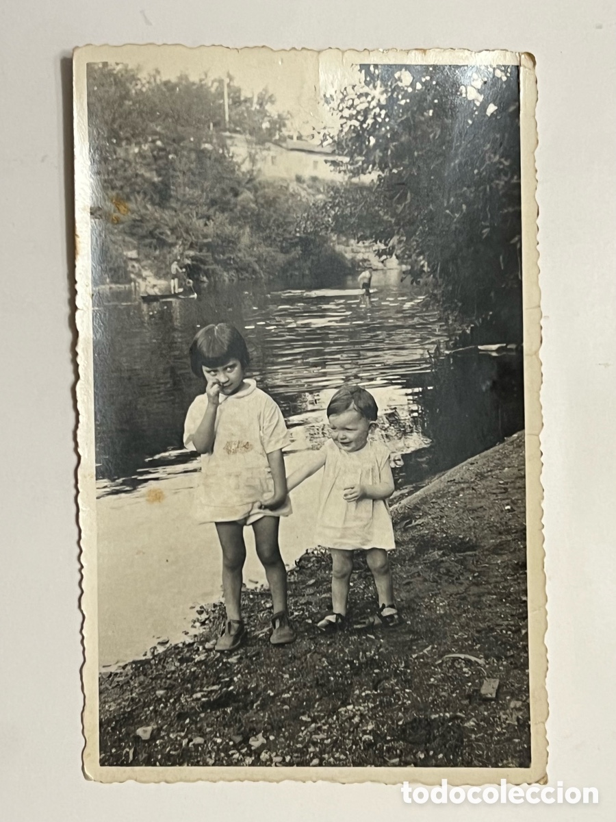 Photographie ancienne: NI&Ntilde;OS Y RIO, Fotograf&iacute;a Antigua&hellip; (h.1930?) Med&iacute;das: 14 x 9 cm., aproximadamente