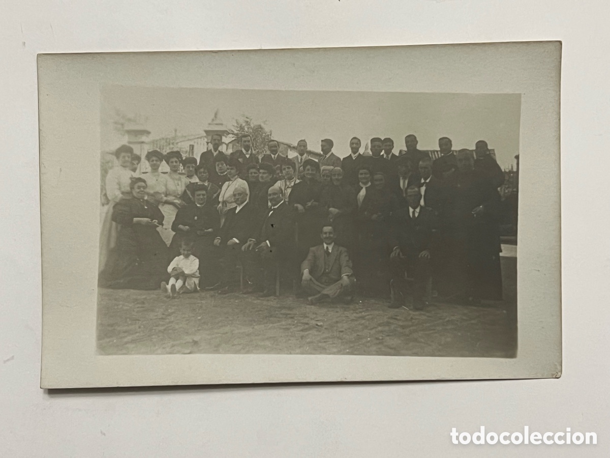 Fotograf&iacute;a antigua: FOTOGRAF&Iacute;A COSTUMBRISTA.. Grupo familiar, la Espa&ntilde;a de Primo de Rivera .. (h.1920?)
