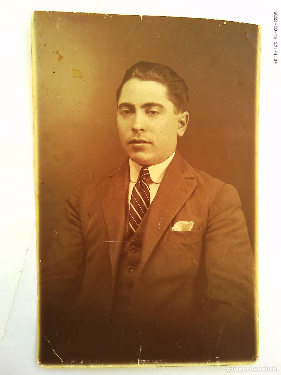 Fotograf&iacute;a antigua: BONITA FOTO DE ESTUDIO DE JOVEN ELEGANTE , PRINCIPIOS DE SIGLO