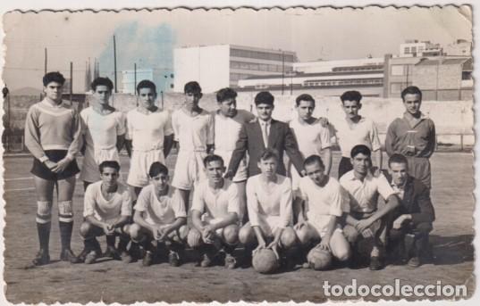 Fotograf&iacute;a antigua: Foto-Tarjeta. Equipo de Futbol. A&ntilde;os 40-50