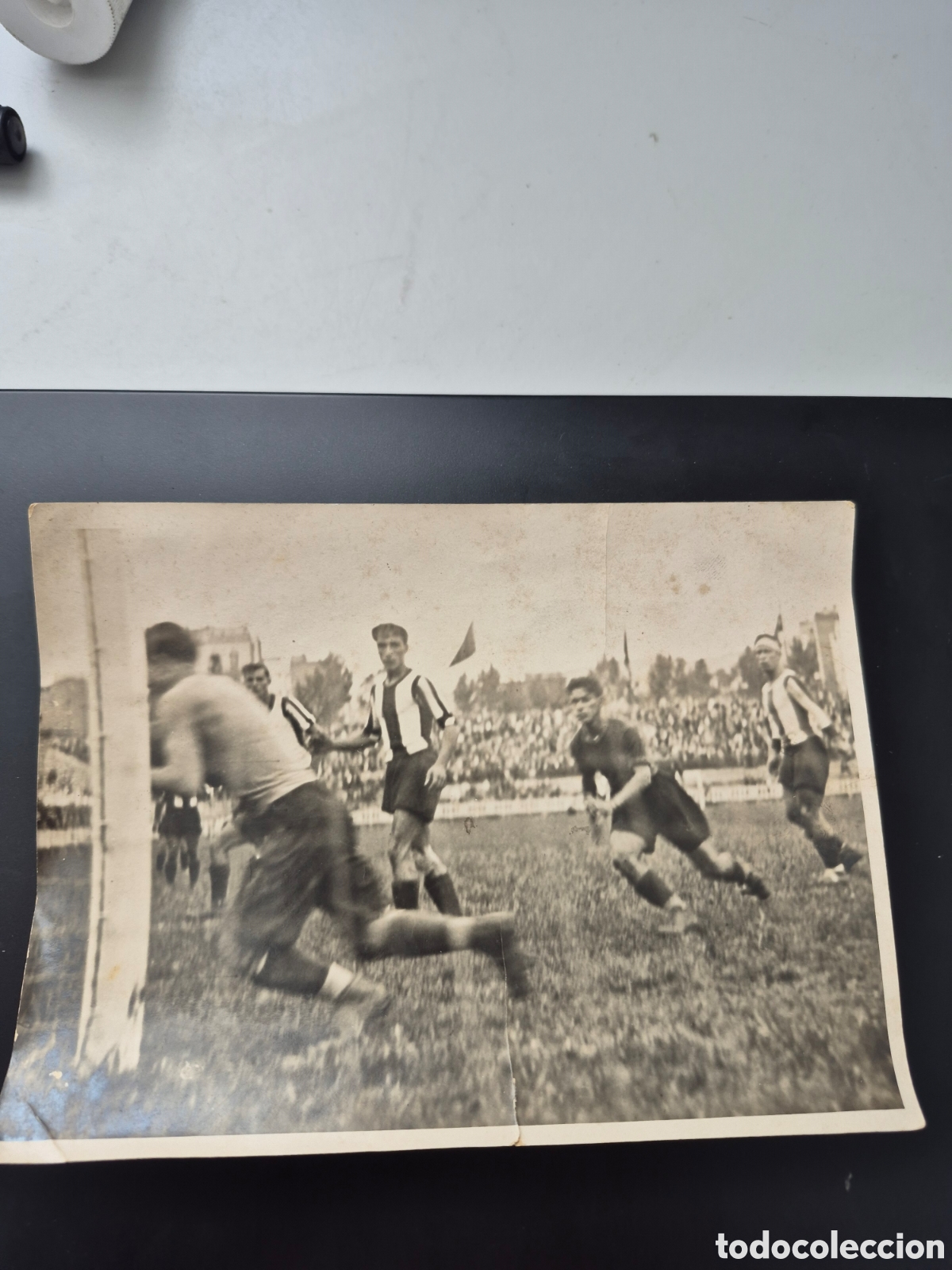 Fotograf&iacute;a antigua: FOTOGRAFIA EPOCA DEL F.C.BARCELONA- ESPANYOL A&Ntilde;OS 30