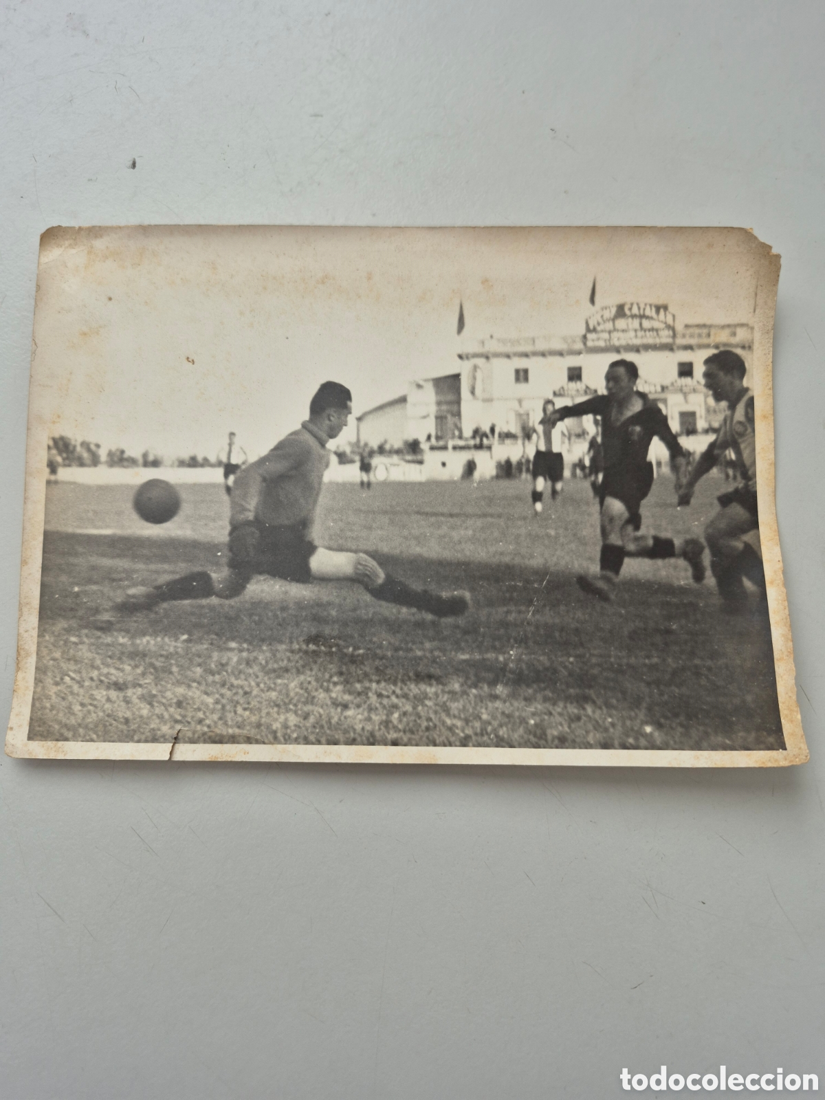 Fotograf&iacute;a antigua: FOTOGRAFIA DE EPOCA DEL F.C.BARCELONA- ESPA&Ntilde;YOL A&Ntilde;OS 30