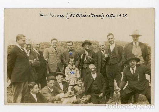 Fotograf&iacute;a antigua: CHAVES. VALENCIA DE ALCANTARA, EXTREMADURA. GRUPO DE EXCURSI&Oacute;N. 1925