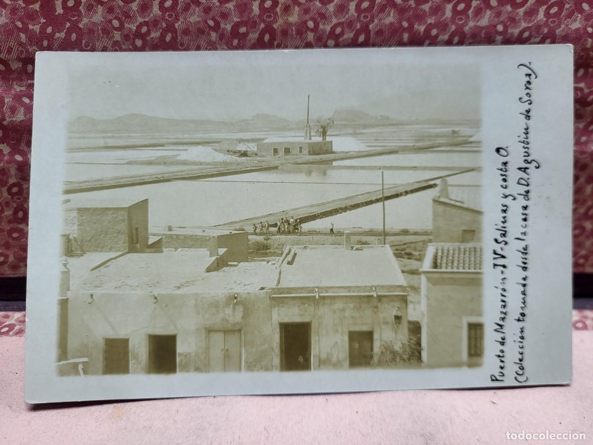 Fotograf&iacute;a antigua: ANTIGUA FOTOGRAFIA TARJETA POSTAL PUERTO DE MAZARRON MURCIA S XIX