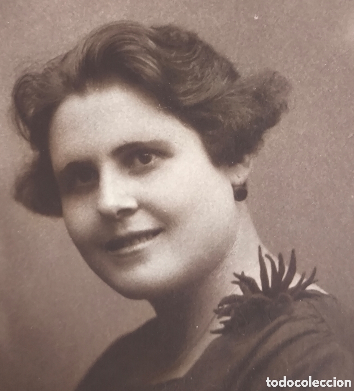 Fotograf&iacute;a antigua: FOTOGRAF&Iacute;A RETRATO DE ESTUDIO DAMA FOT&Oacute;GRAFO BARIEGO VALLADOLID C. 1925
