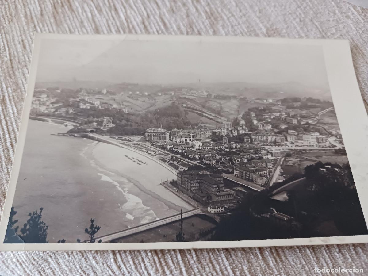 Fotograf&iacute;a antigua: playa de san sebastian desde el monte igueldo?