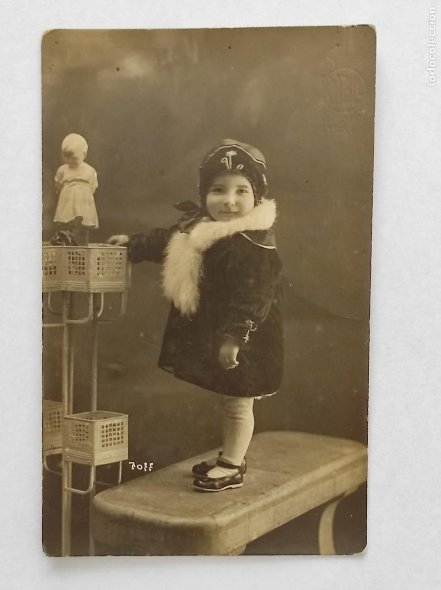 Fotograf&iacute;a antigua: RETRATO DE UN NI&Ntilde;O PEQUE&Ntilde;O - FOT&Oacute;GRAFO RIPOLL, YECLA (MURCIA)