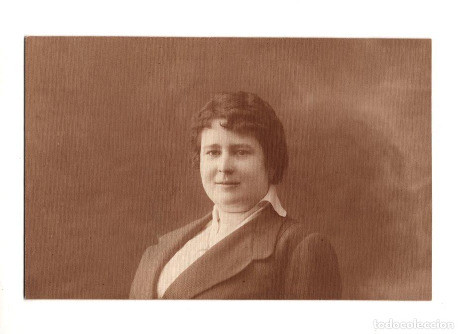 Fotograf&iacute;a antigua: RETRATO MANOLITA MU&Ntilde;OZ.- ALFONSO. FOT&Oacute;GRAFO. FUENCARRAL 6. MADRID