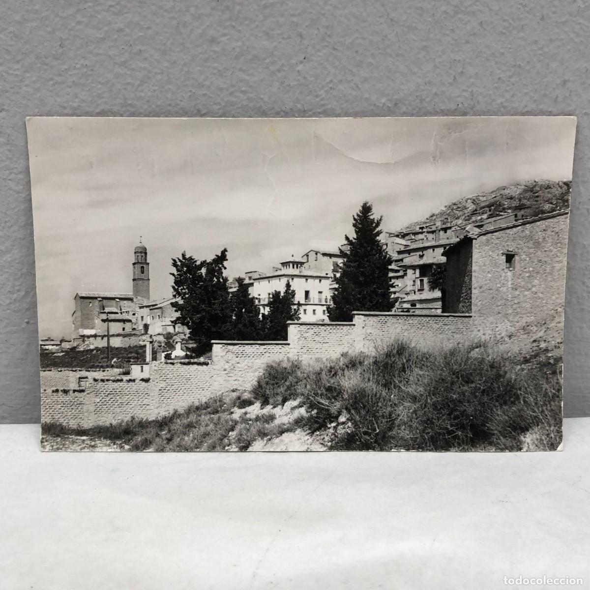 Fotograf&iacute;a antigua: TARJETA POSTAL - CASTILLONROY, HUESCA - CARTA ESCRITA - 1964 - 65 X 40 MM / 332
