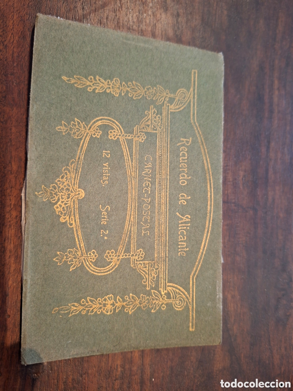 Fotograf&iacute;a antigua: Carnet postal recuerdo de alicante