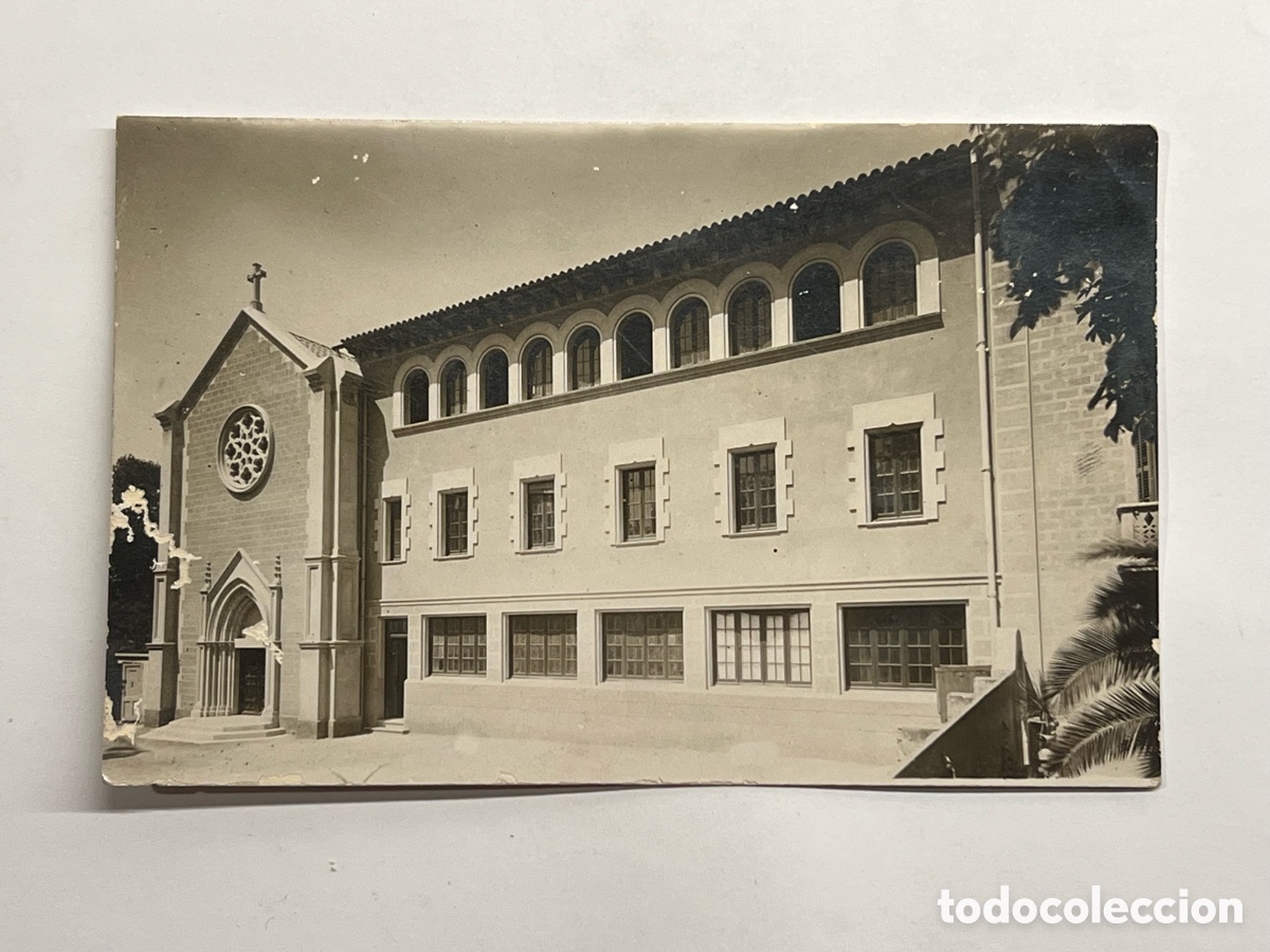 Fotograf&iacute;a antigua: BARCELONA. Fotograf&iacute;a antigua Hospital de Ntra Sra del Sagrado Corazon de Jesus (h.1900?)