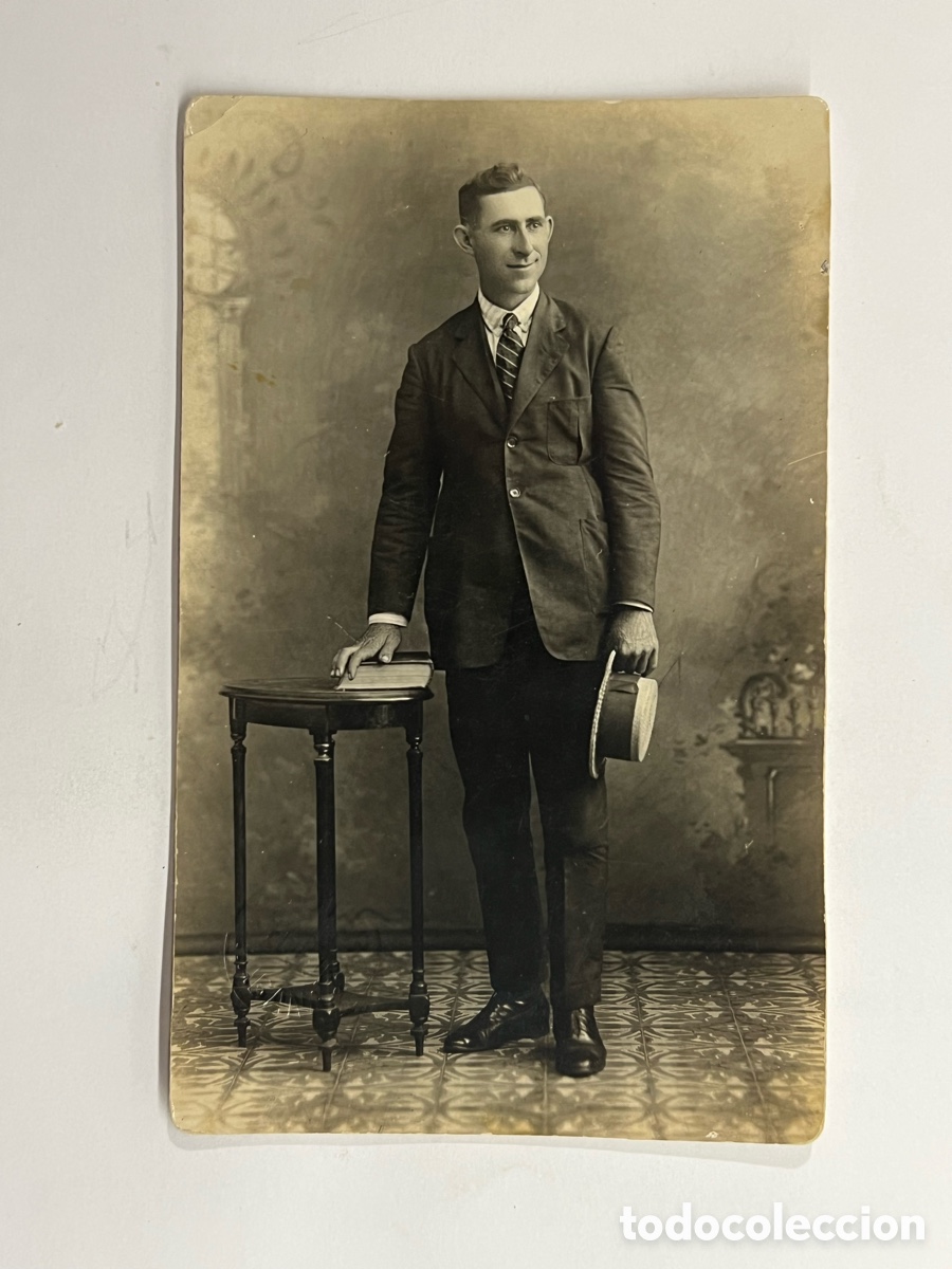 Fotograf&iacute;a antigua: HABANA, Cuba.. A, Otero, fot&oacute;grafo&hellip; Emprendedor comerciante Catal&aacute;n (h.1900?) Med&iacute;das: 14 x 9 cm