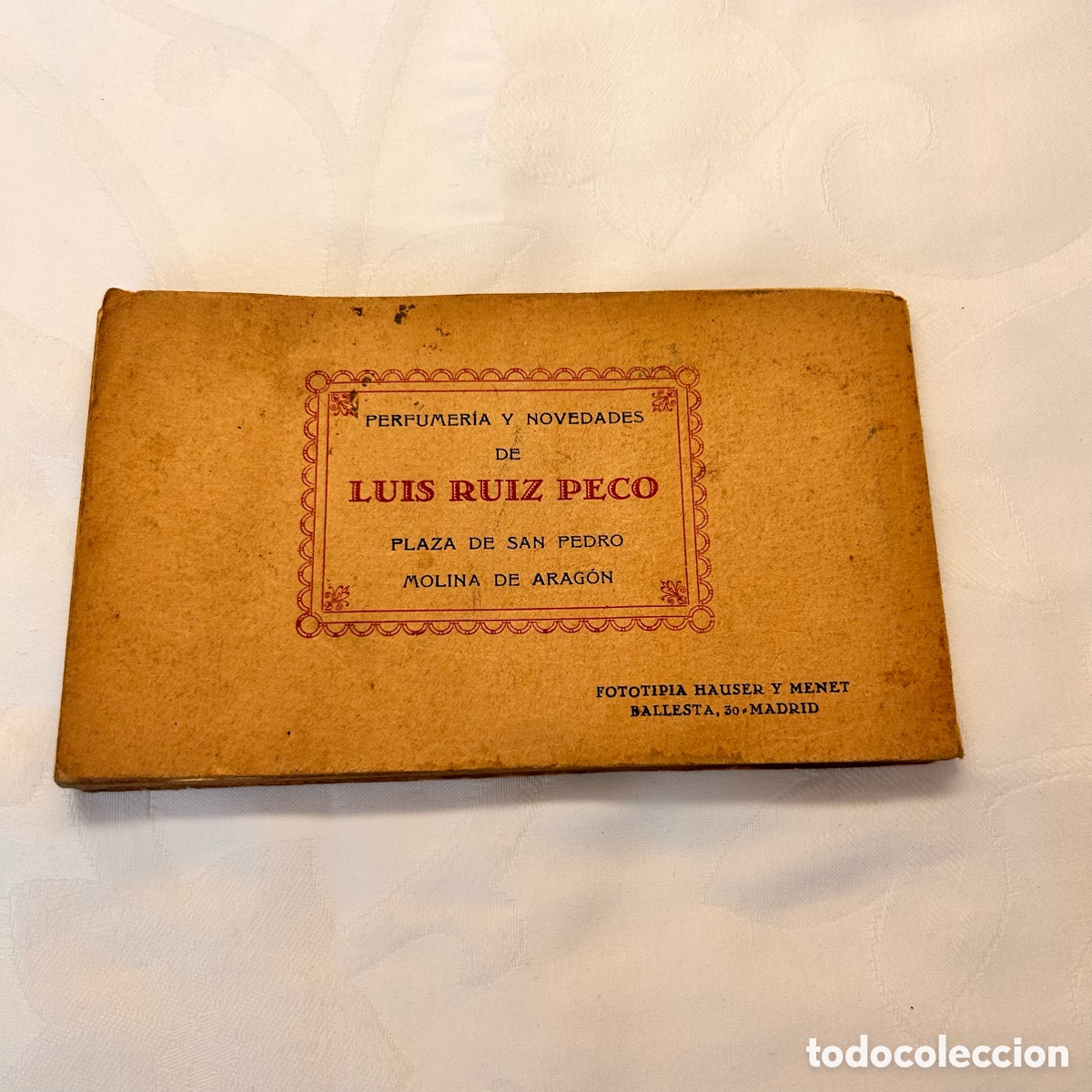 Fotograf&iacute;a antigua: Lote de 11 tarjetas postales Molina de Arag&oacute;n .