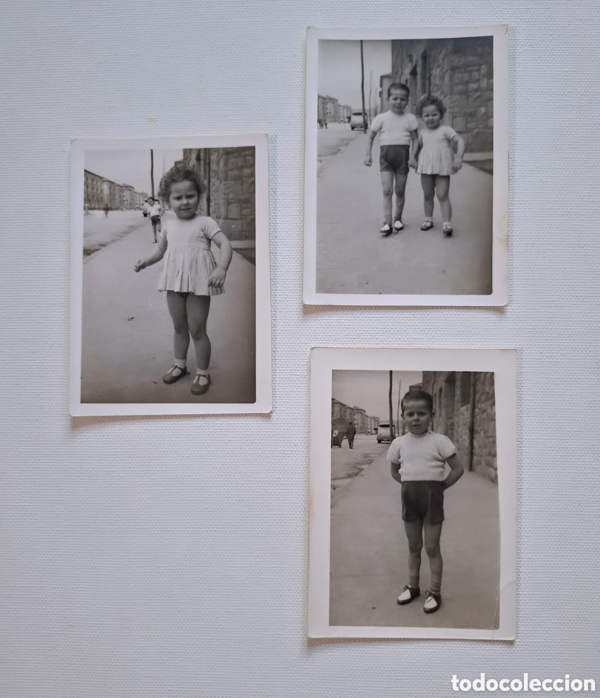 Fotograf&iacute;a antigua: Lote Fotos Ni&ntilde;os 1962