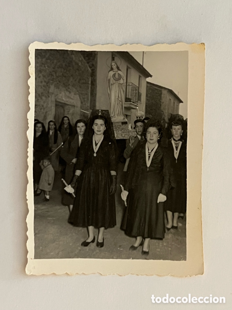 Fotograf&iacute;a antigua: MINUTEROS. Barrio de la Zaidia. San Antonio.. un d&iacute;a de Procesi&oacute;n (h.1950?)