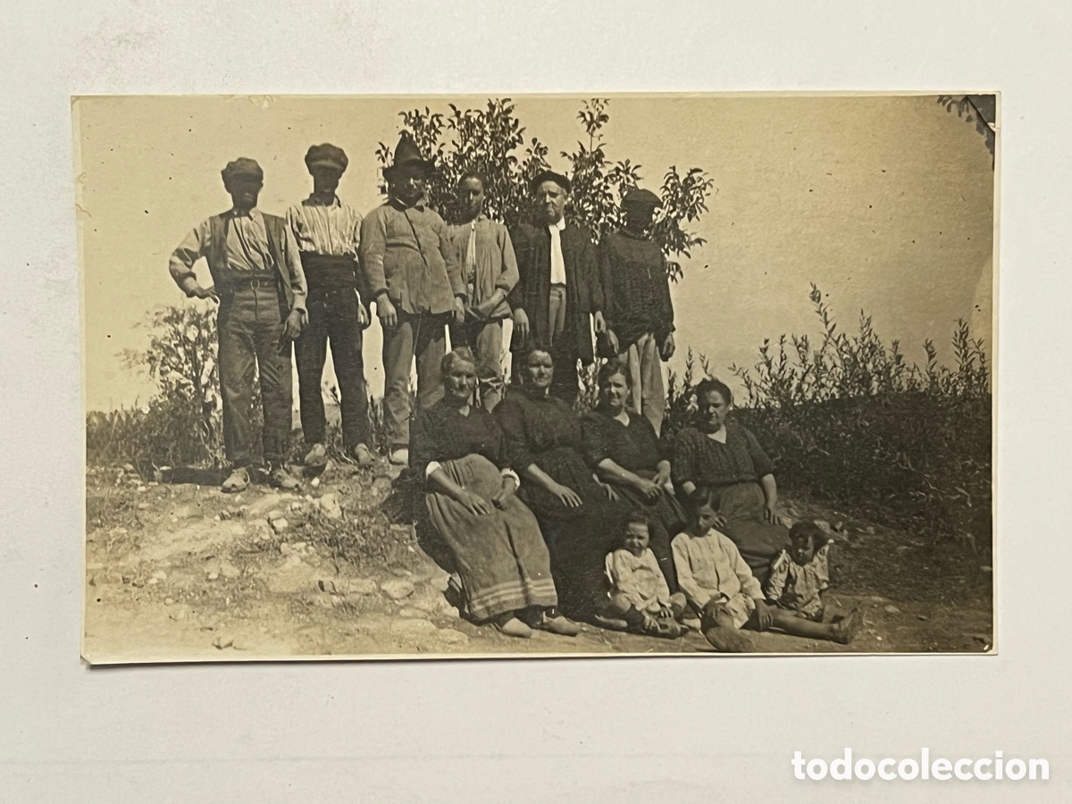 Fotograf&iacute;a antigua: RIBERA ALTA.. en blanco y negro.. Usos y costumbres d&rsquo;un temps que ya es un poc nostre.. (h.1910?)