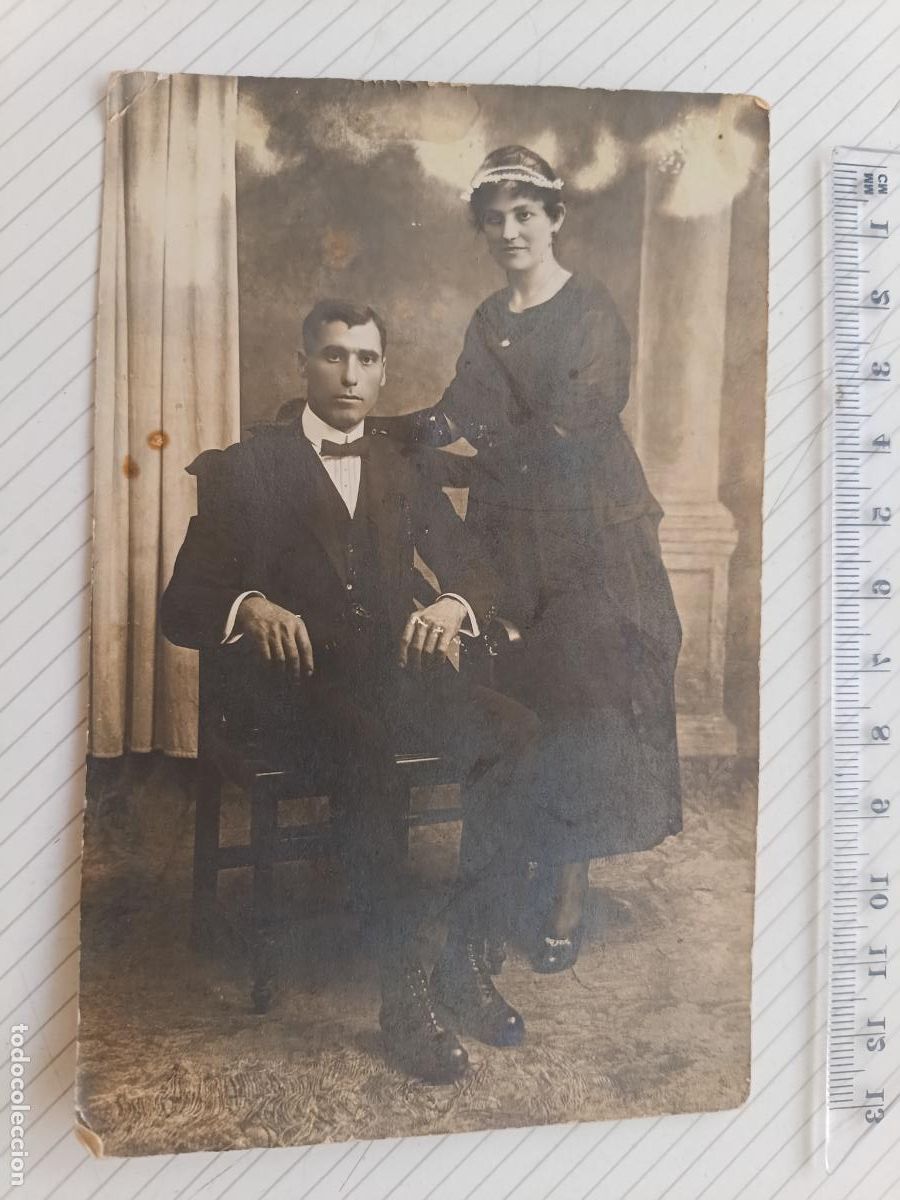 Fotograf&iacute;a antigua: FOT&Oacute;GRAFO JOS&Eacute; COBALEA, CABA&Ntilde;AL (VALENCIA), tarjeta postal