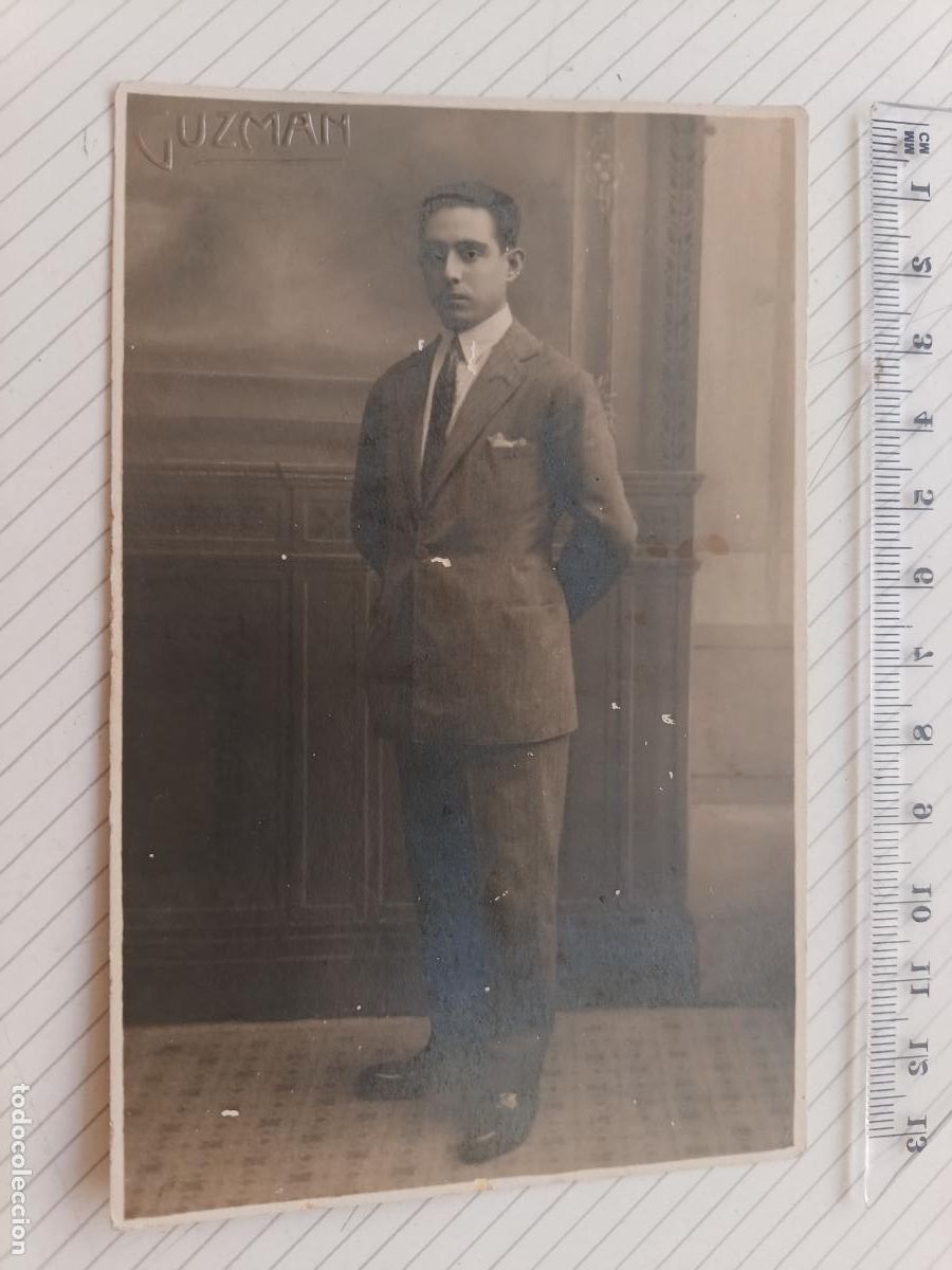 Fotograf&iacute;a antigua: FOT&Oacute;GRAFO GUZMAN (VALENCIA), tarjeta postal
