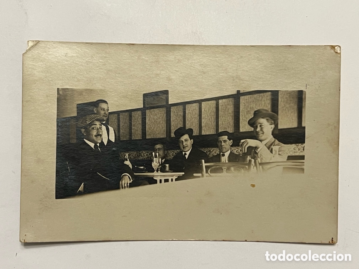 Fotograf&iacute;a antigua: VALENCIA. Fotograf&iacute;a antigua.. Aquellas Tertulias en el Casino del Ateneo.. (h.1920?)