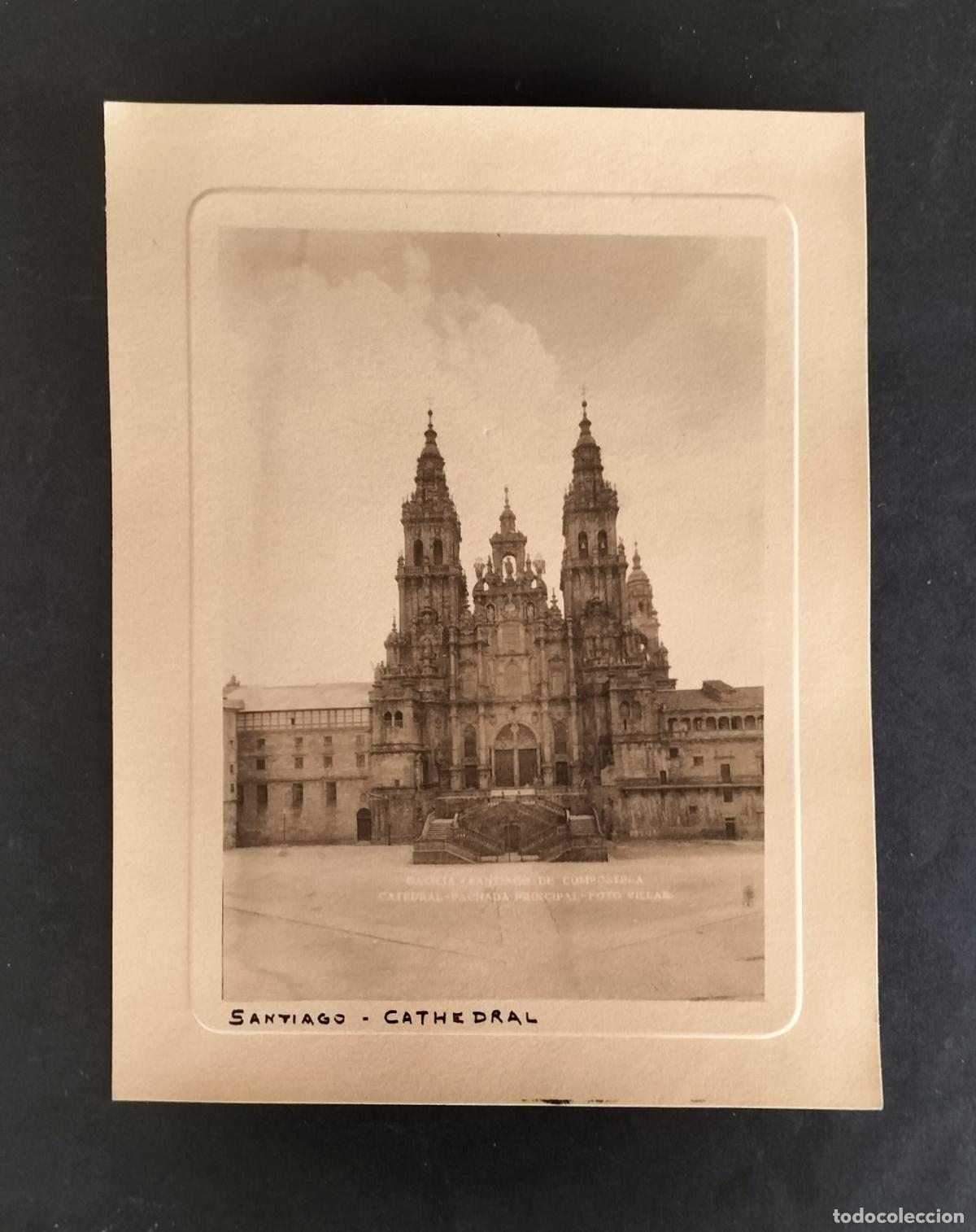 Fotograf&iacute;a antigua: CATEDRAL DE SANTIAGO DE COMPOSTELA - POSTAL / FOTO TOTO.