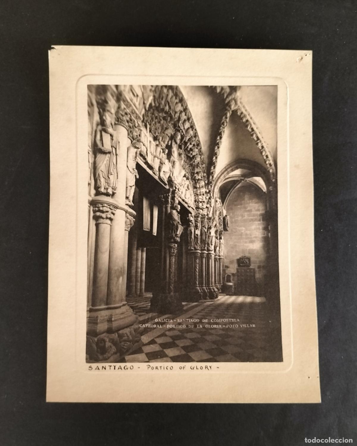 Fotograf&iacute;a antigua: SANTIAGO DE COMPOSTELA - P&Oacute;RTICO DE LA GLORIA - FOTO ./ POSTAL