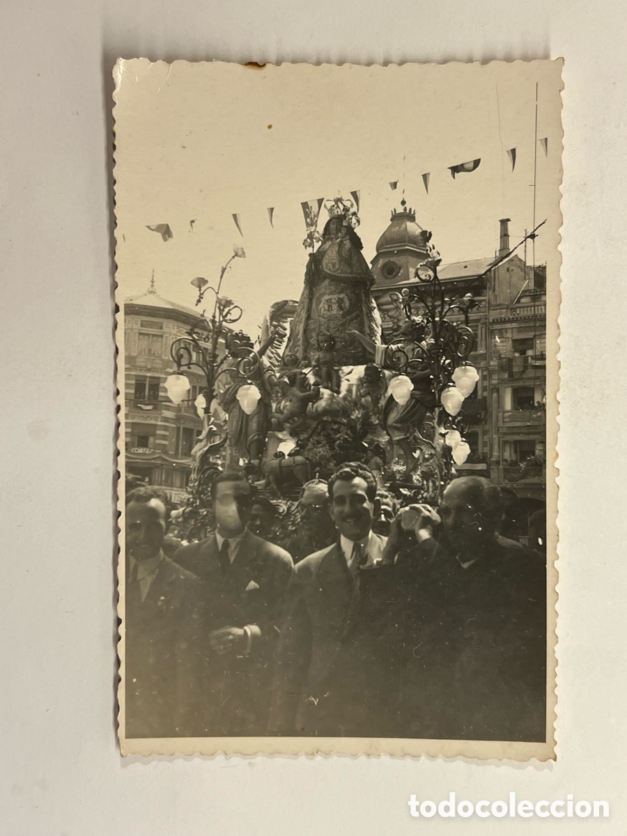 Antique Photography: VALENCIA. 25 Aniversario Coronaci&oacute;n Virgen de los Desamparados. La Virgen de Sales. Patrona de Sueca