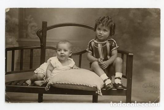 Fotograf&iacute;a antigua: LLANES. ASTURIAS. CANDIDO. RETRATO INFANTIL.