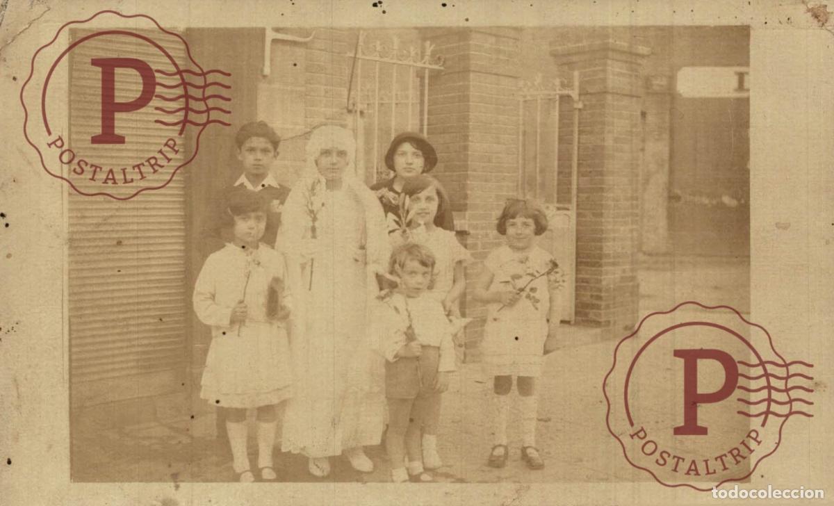 Fotograf&iacute;a antigua: FRANCIA. FRANCE. RPPC. COMUNION. ETAT.