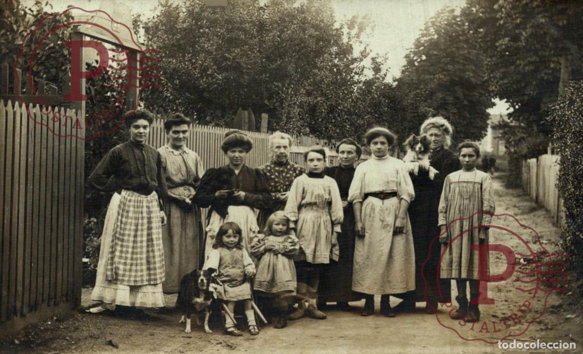 Fotograf&iacute;a antigua: FRANCIA. FRANCE. RPPC. NEUILLY SUR SEINE. 1909